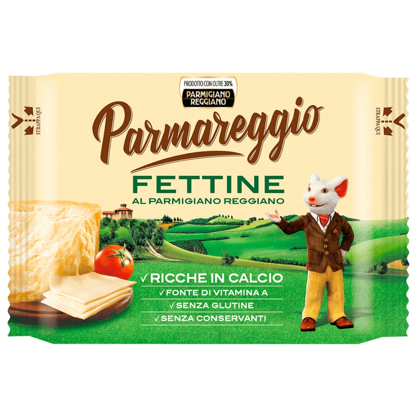 Parmareggio Fettine Schmelzkäse in Scheiben 150g